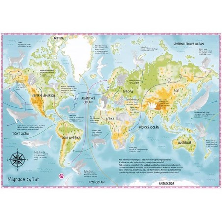 Jiri Models Svět zvířat v samolepkách Atlas - Zvířata světa Jiri Models Svět zvířat v samolepkách Atlas - Zvířata světa