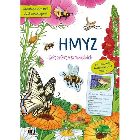 Jiri Models Svět zvířat v samolepkách Hmyz Jiri Models Svět zvířat v samolepkách Hmyz
