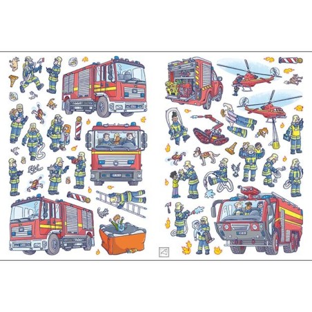 Jiri Models Metalická samolepková knížka Hasiči Jiri Models Metalická samolepková knížka Hasiči