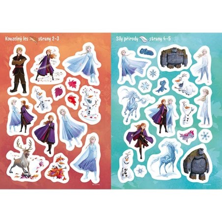 Jiri Models Moje první samolepkování Ledové království Jiri Models Moje první samolepkování Ledové království