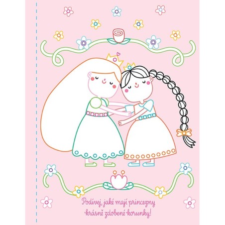 Jiri Models Omalovánky s kamínky Víly a princezny Jiri Models Omalovánky s kamínky Víly a princezny