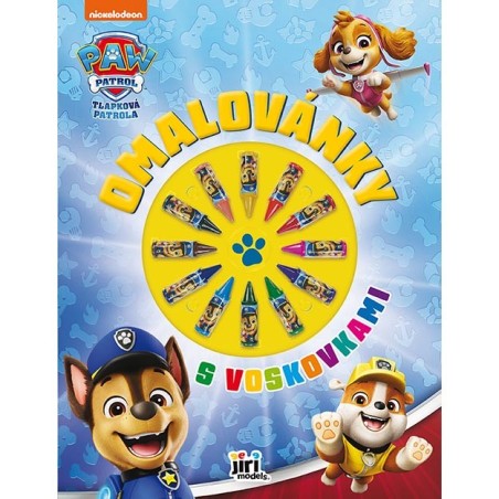 Jiri Models Omalovánky s voskovkami Tlapková patrola Jiri Models Omalovánky s voskovkami Tlapková patrola