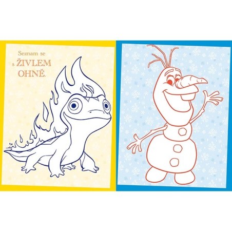 Jiri Models Omalovánky s voskovkami Ledové království Jiri Models Omalovánky s voskovkami Ledové království