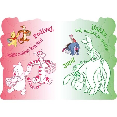 Jiri Models Tvarované omalovánky Medvídek Pú Jiri Models Tvarované omalovánky Medvídek Pú