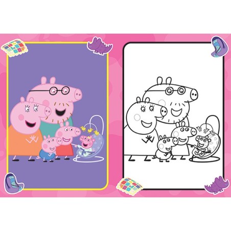 Jiri Models Omalovánky A5 Prasátko Peppa