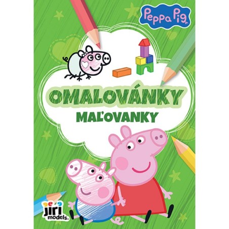 Jiri Models Omalovánky A5 Prasátko Peppa