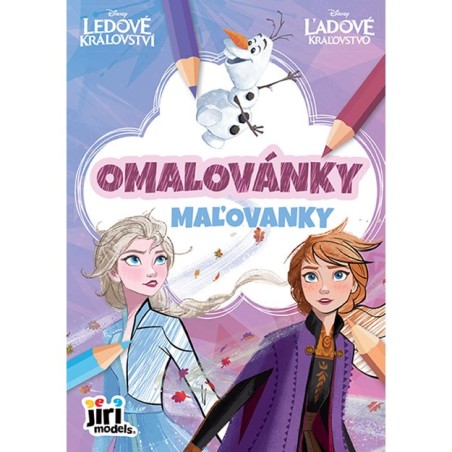 Jiri Models Omalovánky A5 Ledové království