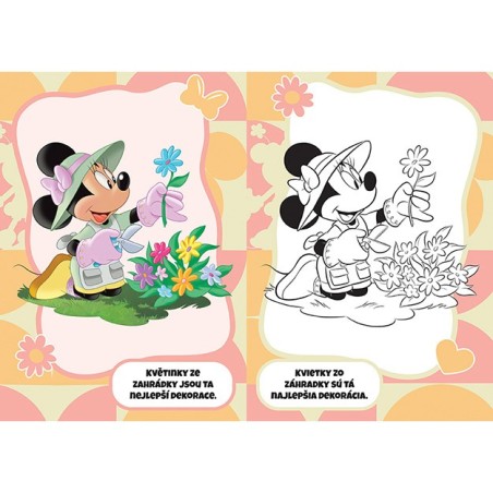 Jiri Models Omalovánky A5 Minnie Jiri Models Omalovánky A5 Minnie