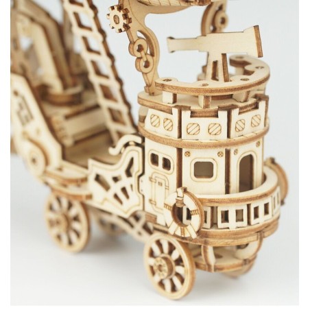 RoboTime dřevěné 3D puzzle Pohádková vzducholoď