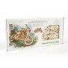 Ugears 3D puzzle Motorka s vozíkem 380 ks