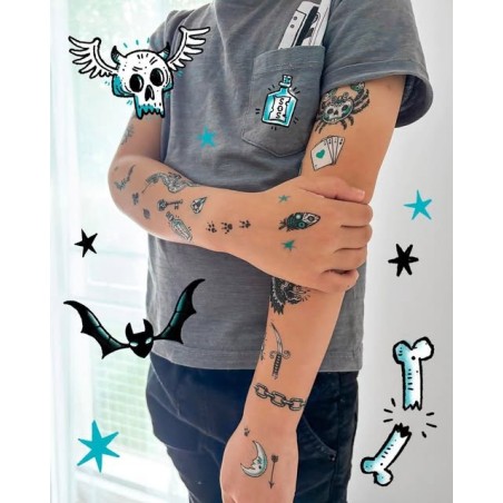 Djeco Tetování Temný svět