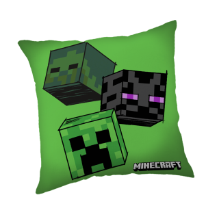 Jerry Fabrics Dětský polštářek Minecraft The Mobs 40x40 cm