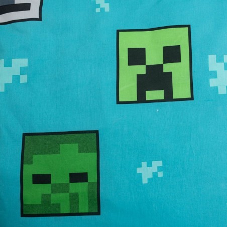 Jerry Fabrics Dětské povlečení Minecraft Mobs Here 140x200, 70x90 cm
