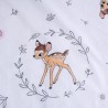 Jerry Fabrics Dětské povlečení do postýlky Bambi Beige baby 100x135, 40x60 cm