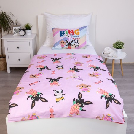 Jerry Fabrics Dětské povlečení do postýlky Králíček Bing It is a thing baby 100x135, 40x60 cm