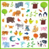 Djeco Samolepky ZOO