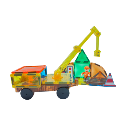 MiDeer Barevná magnetická stavebnice Hrdinové města 33 ks