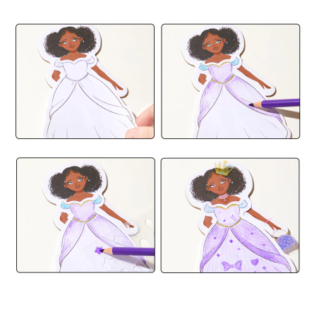 MiDeer Kreativní sada Oblékání panenek Na plese