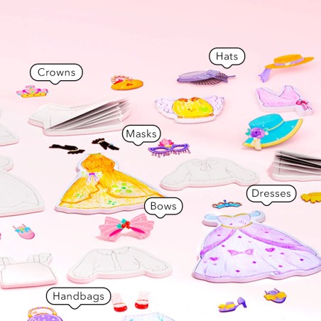 MiDeer Kreativní sada Oblékání panenek Na plese