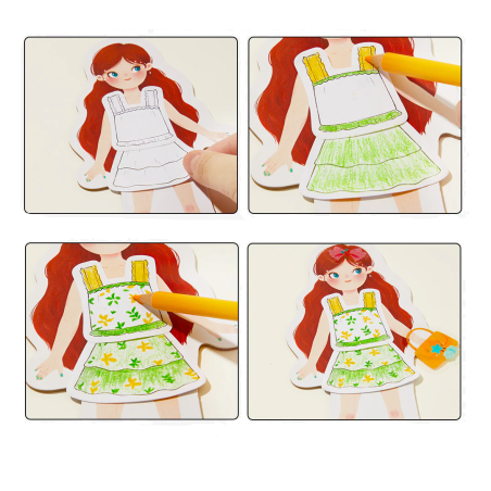 MiDeer Kreativní sada Oblékání panenek