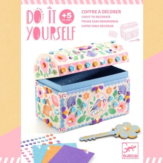DJECO DIY Výtvarná sada Tajná truhla