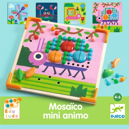 DJECO Eduludo Mozaika Mini Animo
