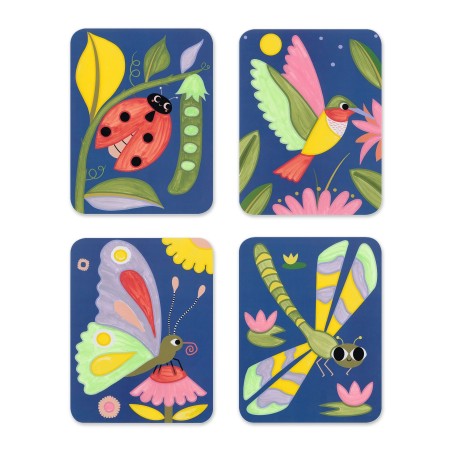 DJECO Malování s paletou Na louce