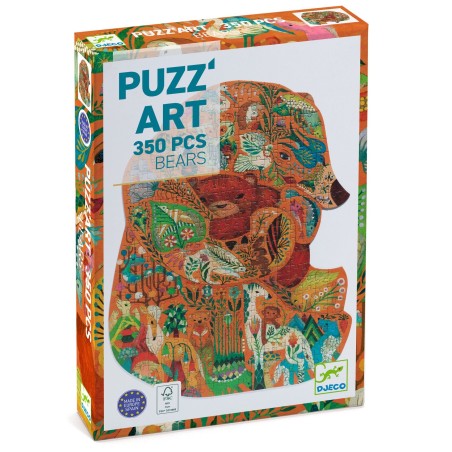 DJECO Puzzle Medvěd 350 dílků