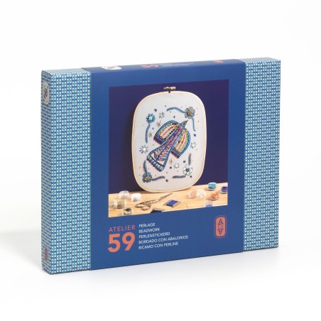 DJECO Atelier 59 Sada korálková výšivka