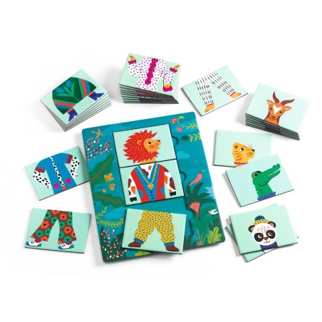 DJECO Eduludo Stolní hra Mix & Match Modanimo