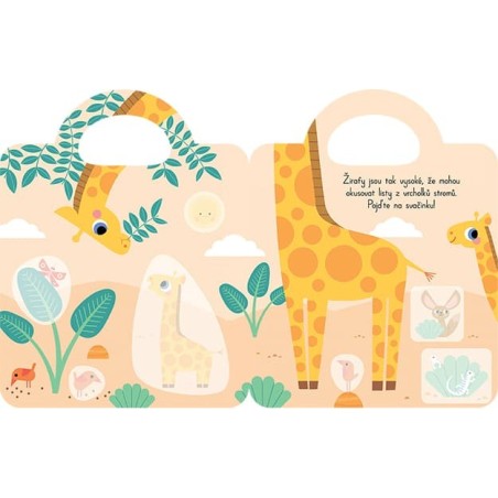 Jiri Models Samolepky pro nejmenší Zvířátka v zoo