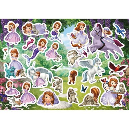 Jiri Models Omalovánky A4 se samolepkami Sofie První