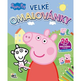 Jiri Models Velké omalovánky Prasátko Peppa