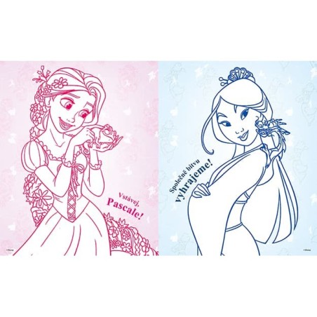 Jiri Models Velké omalovánky Disney Princezny