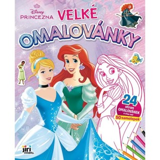 Jiri Models Velké omalovánky Disney Princezny