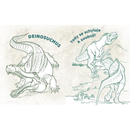 Jiri Models Velké omalovánky Dinosauři