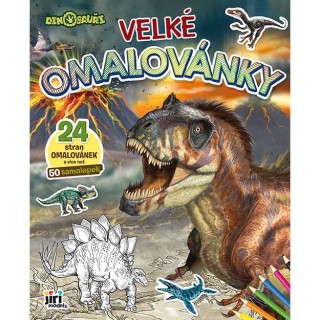 Jiri Models Velké omalovánky Dinosauři