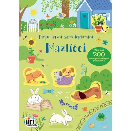 Jiri Models Moje první samolepkování Mazlíčci