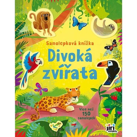 Jiri Models Samolepkový sešit Divoká zvířata