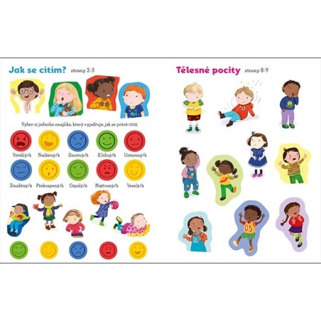 Jiri Models Samolepkový sešit Jak se cítím