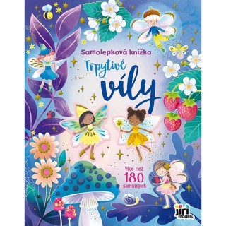 Jiri Models Samolepkový sešit Třpytivé víly