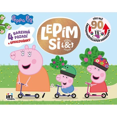 Jiri Models Lepím si znovu a znovu Prasátko Peppa