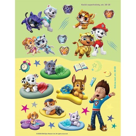 Jiri Models Velká samolepková knížka Zábava s Tlapkovou patrolou