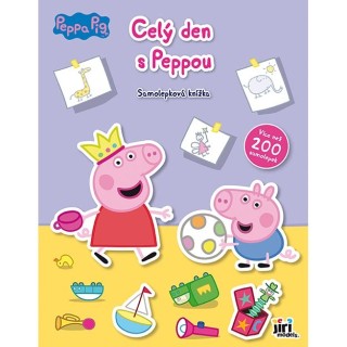 Jiri Models Velká samolepková knížka Celý den s Peppou