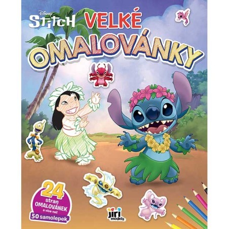 Jiri Models Velké omalovánky Lilo & Stitch