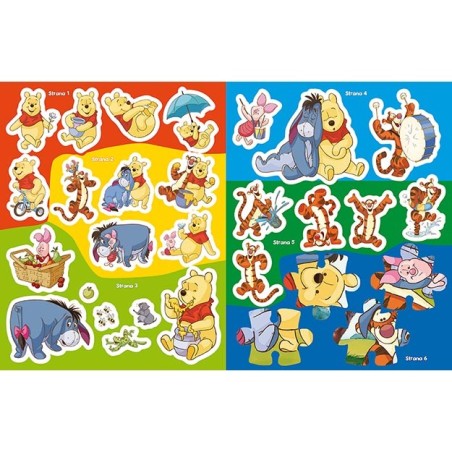 Jiri Models Zábava se samolepkami Medvídek Pú
