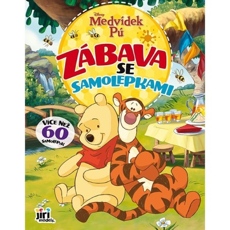 Jiri Models Zábava se samolepkami Medvídek Pú