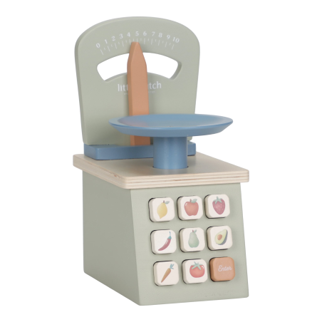 Little Dutch Dřevěná kuchyňská váha