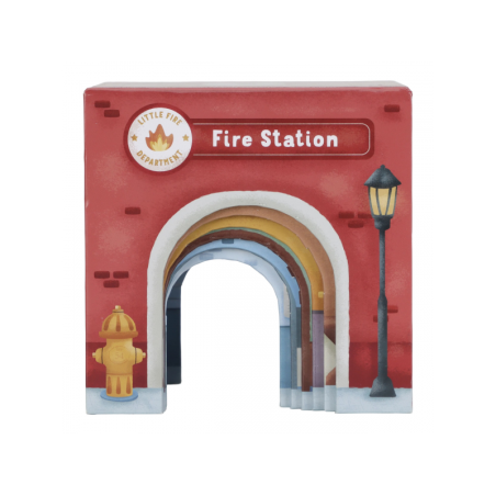 Little Dutch Kostky stohovací s autíčky