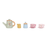 Little Dutch Dřevěný čajový set s květinovým potiskem